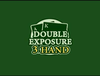 Blackjack Double Exposure 3 Hand